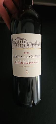 Burdeos Saint-Émilion Gran Cru Grand Cru Château Calvaire 2022