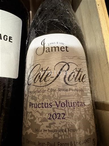 Rhône Valley Côte-Rôtie Domaine Jamet Fructose Voluptas 2022