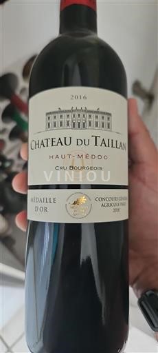 Bordeaux Haut-Médoc Cru Bourgeois Château Taillan 2016