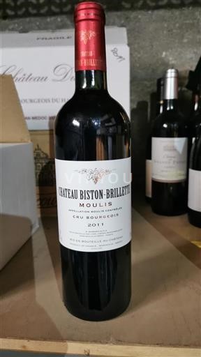 Bordeaux Ospecificerad Château Biston-Brillette 2011