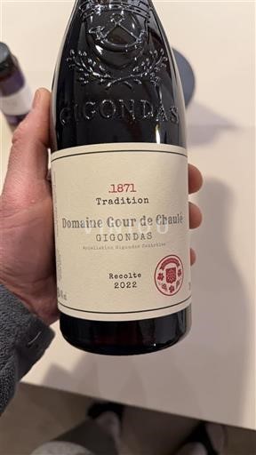 Valle del Ródano Gigondas Domaine Gour de Chaulé Tradition 2022