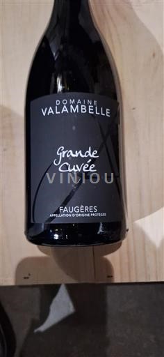 Languedoc Faugères Domaine Valambelle Grande 2018