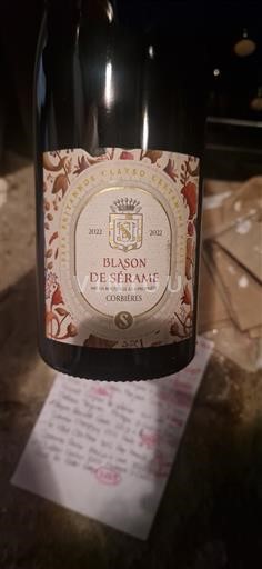 Languedoc Corbières Blason de Serame 2022