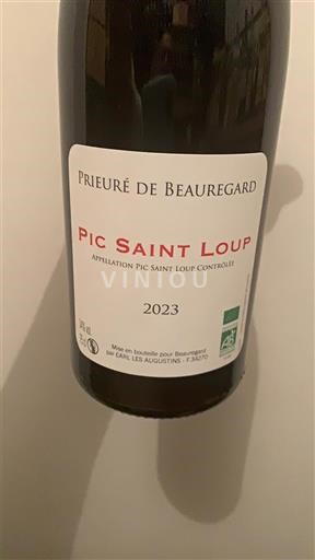 Languedoc Pic-saint-loup Prieuré de Beauregard 2023