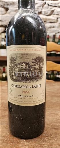 Bordeaux Pauillac Carruades de Lafite 2002