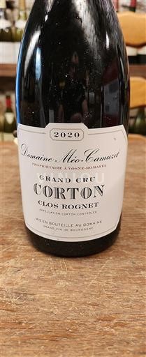 Bourgogne Corton Grand Cru Domaine Méo-Camuzet Clos Rognet 2020