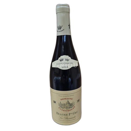 Bourgogne Beaune Domaine Lupé Cholet 1er cru 2012