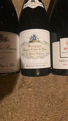 Bourgogne Hautes Côtes de Nuits Albert Bichot Les Dames Huguettes 2016