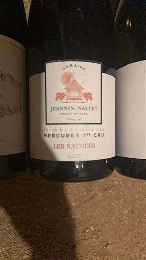 Bourgogne Mercurey Premier Cru Jeannin-Naltet Les Nauges 2017