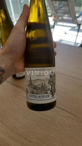 Alsace Justin Boxler Empreintes Riesling 2022