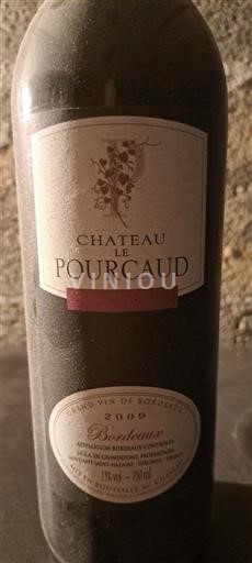 Bordeaux Château Le Pourcaud 2009