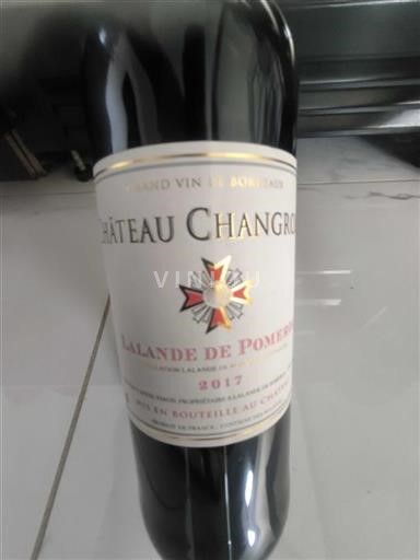 Burdeos Lalande-de-Pomerol Château Changrieux 2017