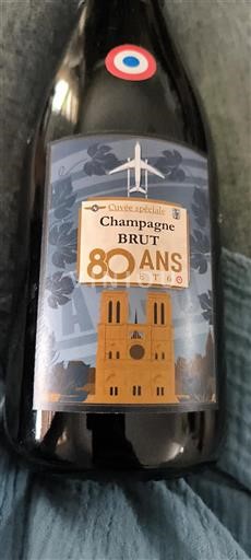 Champaña Champán Cuvée spéciale 80 ANS Sin añada