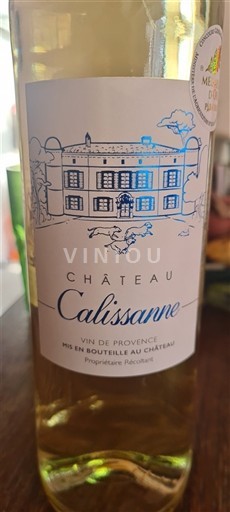 Provence Coteaux d'Aix-en-Provence Château Calissanne Không niên vụ