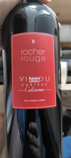 Provence Ospecificerad Château Calissanne rocher rouge Icke årgångsbetecknad