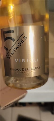 Champagne Sâm-panh Arnaud De Cheurlin 5 Vintages Không niên vụ