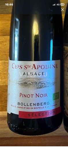 Alsace Clos Ste Apolline Sélection Non-Vintage