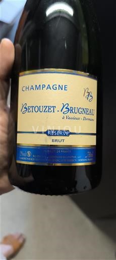 Champagne Champagner Betouzet-Brugneau Réserve Ohne Jahrgang