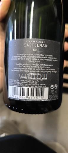 Champagne Champagner Castelnau Ohne Jahrgang