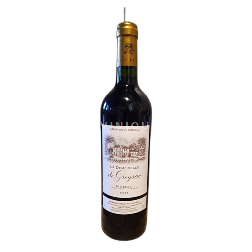Burdeos Médoc Château Greysac La Demoiselle de Greysac 2011