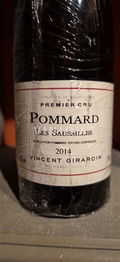 Burgundy Pommard Premier Cru Vincent Girardin Les Saussilles 2014