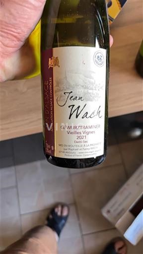 Alsacia No especificado Grand Cru Jean Wach Vieilles Vignes 2021