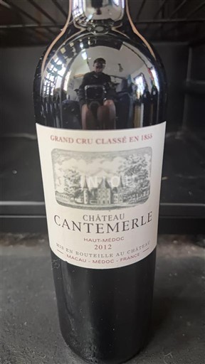 Bordeaux Haut-Médoc Grand Cru Château Cantemerle 2012