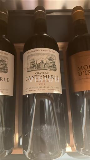 Burdeos Haut-Médoc Grand Cru Château Cantemerle 2012