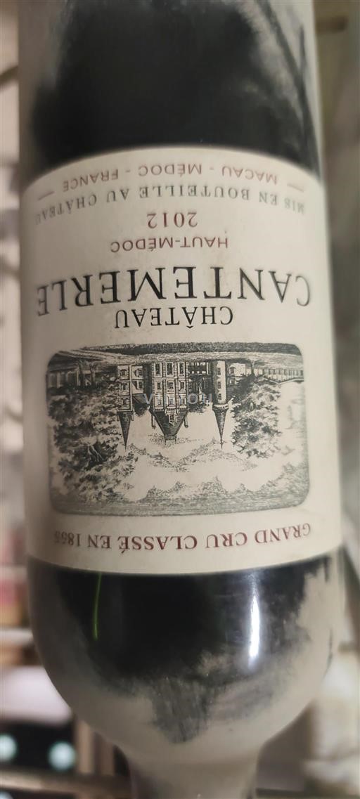 Bordeaux Haut-Médoc Grand Cru Château Cantemerle 2012