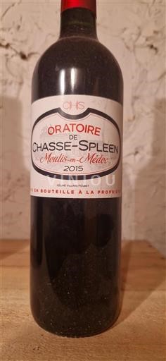 Bordeaux Moulis-en-Médoc Chasse-Spleen Oratoire de Chasse-Spleen 2015