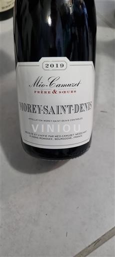 Bourgondië Morey-saint-denis Méo-Camuzet Frère & Sœurs 2019