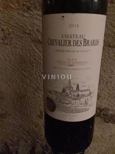 Bordeaux Blaye-Côtes-de-Bordeaux Château Chevaliers des Brards 2018