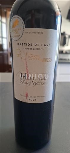 Provansa Coteaux Varois v Provansi Bastide de Fave Héritage de Saint Victor 2021