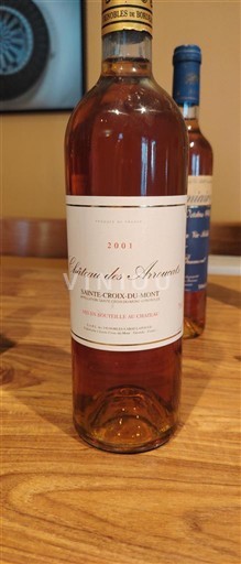 Bordeaux Sainte-Croix-Du-Mont Château Des Arroucats 2001
