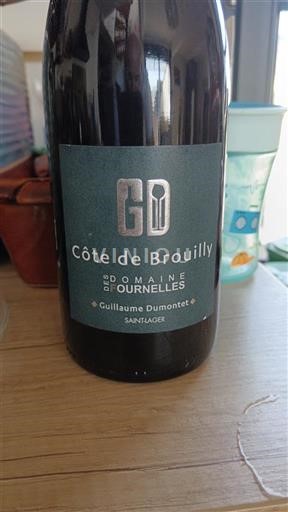Beaujolais Côte-de-brouilly Domaine Des Fournelles 2017