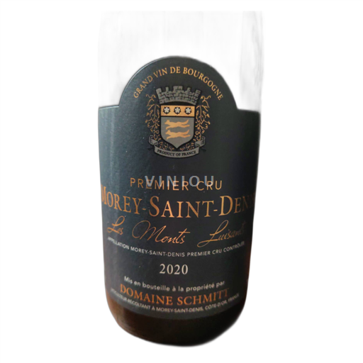 Bourgogne Morey-saint-denis Domaine Schmitt 1er CRU Les Monts Luisants 2020