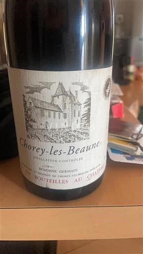 Bourgogne Chorey-lès-Beaune Domaine Germain Icke årgångsbetecknad