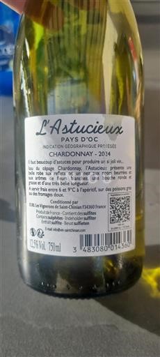 Languedoc og Roussillon Pays d'Oc Les Vignerons de Saint-Chinian L'Astucieux 2024