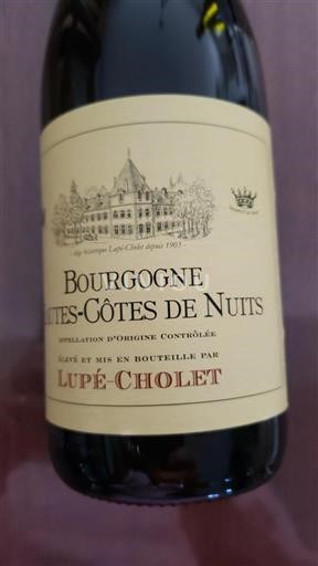 Bourgondië Hautes Côtes de Nuits Lupé-Cholet 2021