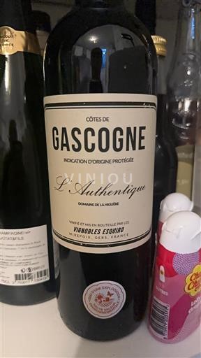 Jugozahod Côtes de Gascogne Vignobles Esquiro L'Authentique 2021