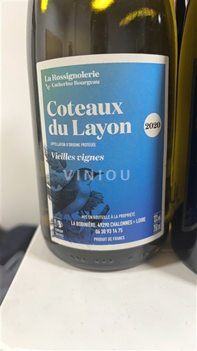 Thung lũng sông Loire Coteaux-du-layon La Rossignolerie Vieilles vignes 2020