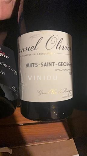 Bourgogne Nuits-Saint-Georges Manuel Olivier 2021