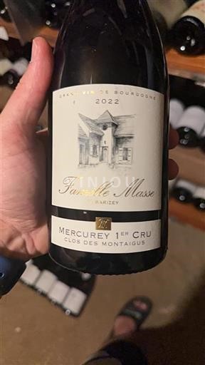 Burgundija Mercurey Premier Cru Famille Masse Clos des Montaigus 2022