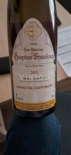 Alsace Alsace Grand Cru Grand Cru Hospices de Strasbourg Grand Cru 2021