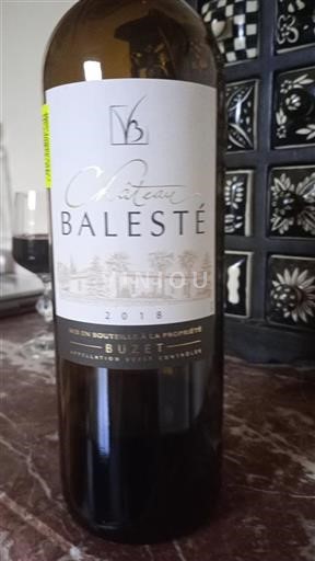 Sudoeste Buzet Château Balesté 2018