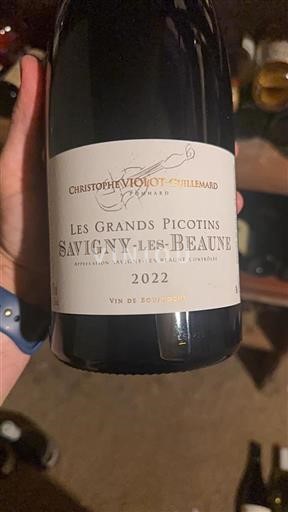 Burgundija Savigny-lès-beaune Christophe Viollot-Guillemard Les Grands Picotins 2022