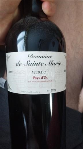 Languedoc og Roussillon Pays d'Oc Domaine Sainte Marie 2021