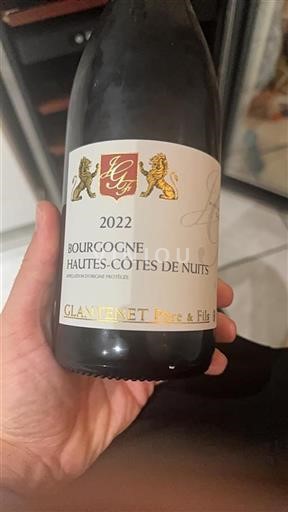Bourgondië Hautes Côtes de Nuits Glantenet Père & Fils 2022