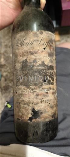 Vin Rouge sec Château Lafite 1975 France Bordeaux Côtes-de-Bordeaux AOC