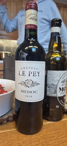 Bordeaux Médoc Château Le Pey 2018
